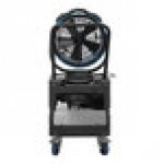 XPOWER Portable 3-Speed Indoor / Outdoor Cooling Misting Fan / Air Circulator with Water Pump and 11.8 Gallon Reservoir Tank - 1700CFM; 115V - FM-88WK
