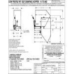 Vestil 0.75 Cubic Yard Medium-Duty Low-Profile Self-Dumping Steel Forklift Hopper H-75-MD - 4,000 lb. Capacity Vestil 0.75 Cubic Yard Medium-Duty Low-Profile Self-Dumping Steel Forklift Hopper H-75-MD - 4,000 lb. Capacity