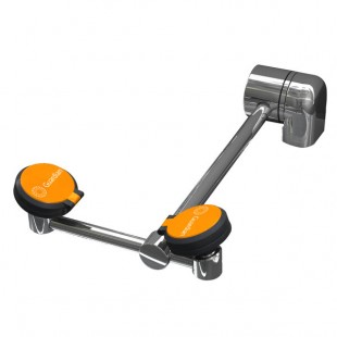 Guardian Equipment G1779 AutoFlow Deck Mounted Eye and Face Wash Station with 90 Degree Swing Down