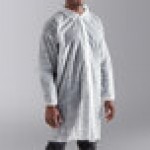 Cordova White Economy Weight Polypropylene Lab Coat with Elastic Wrists - Large - 30/Case Cordova White Economy Weight Polypropylene Lab Coat with Elastic Wrists - Large - 30/Case