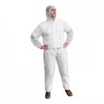 Cordova White Economy Weight Polypropylene Lab Coat with Elastic Wrists - Large - 30/Case Cordova White Economy Weight Polypropylene Lab Coat with Elastic Wrists - Large - 30/Case