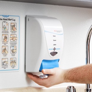 SC Johnson Professional® Cleanse WRM1LDS 1 Liter Foaming Hand Soap Washroom Dispenser