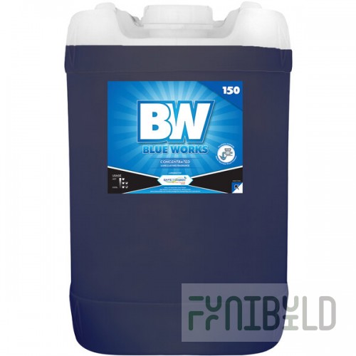 Satellite Blue Works 150 9241-817-005 6 Gallon Fresh & Clean Scented Liquid Deodorizer for Portable Restrooms