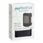 Fresh Products Ourfresh 2.0 OFCAB-F-000I012M-BLACK Black Air Freshener Cabinet