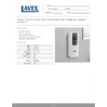 Lavex 7.25 oz. White Metered Aerosol Air Freshener System