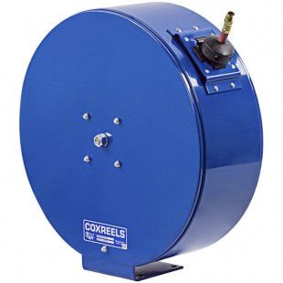 Coxreels EN-N-425 Spring Rewind Enclosed Air and Water Hose Reel with (1) Low Pressure 1/2