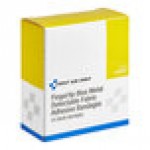 First Aid Only G173 Blue Metal-Detectable Fabric Fingertip Bandage - 25/Box First Aid Only G173 Blue Metal-Detectable Fabric Fingertip Bandage - 25/Box