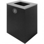 Busch Systems Spectrum 104005 32 Gallon Powder-Coated Steel Decorative Trash Can Busch Systems Spectrum 104005 32 Gallon Powder-Coated Steel Decorative Trash Can