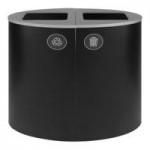 Busch Systems Spectrum 104005 32 Gallon Powder-Coated Steel Decorative Trash Can Busch Systems Spectrum 104005 32 Gallon Powder-Coated Steel Decorative Trash Can