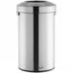 Rubbermaid® Refine 2147584 23 Gallon Stainless Steel Round Trash Can