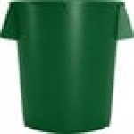 Carlisle 84105509 Bronco 55 Gallon Green Round Trash Can Carlisle 84105509 Bronco 55 Gallon Green Round Trash Can