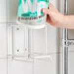 WipesPlus Wall Bracket for 100-240 Count Wipes Canister WipesPlus Wall Bracket for 100-240 Count Wipes Canister