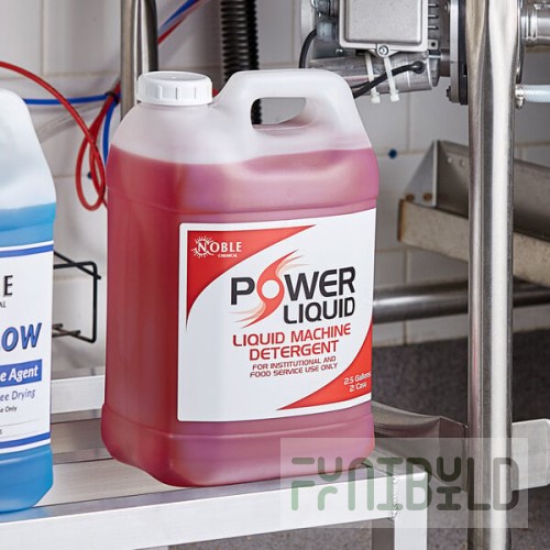 Noble 2.5 Gallon / 320 oz. Power Concentrated Liquid Dish Washing Machine Detergent - 2/Case