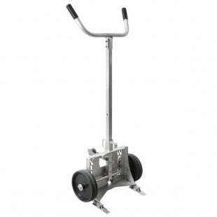 Wesco Industrial Products 1,000 lb. Stainless Steel Steel Drum Truck with (2) 10