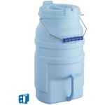 Vollrath 5.75 Gallon Polyethylene Traex® Safety Mate Ice Porter® Ice Bucket with Lid and Hanging Bracket