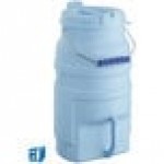 Vollrath 5.75 Gallon Polyethylene Traex® Safety Mate Ice Porter® Ice Bucket with Lid and Hanging Bracket
