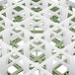 Vollrath 52773 Signature Full-Size Light Green 25-Compartment 4 13/16