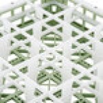 Vollrath 52718 Signature Full-Size Light Green 16-Compartment 4 5/16