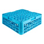 Carlisle RG9-214 OptiClean 9 Compartment Glass Rack with 2 Extenders Carlisle RG9-214 OptiClean 9 Compartment Glass Rack with 2 Extenders