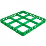 Carlisle RG9-214 OptiClean 9 Compartment Glass Rack with 2 Extenders Carlisle RG9-214 OptiClean 9 Compartment Glass Rack with 2 Extenders