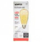 Satco S9579 6.5 Watt (60 Watt Equivalent) Transparent Amber LED Light Bulb - 120V (ST19) Satco S9579 6.5 Watt (60 Watt Equivalent) Transparent Amber LED Light Bulb - 120V (ST19)