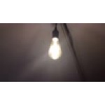 Satco S9579 6.5 Watt (60 Watt Equivalent) Transparent Amber LED Light Bulb - 120V (ST19) Satco S9579 6.5 Watt (60 Watt Equivalent) Transparent Amber LED Light Bulb - 120V (ST19)