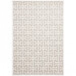 Abani Arto Collection 3' x 5' Cream / Beige Contemporary Geometric Area Rug