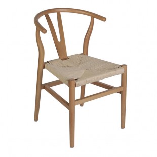 Flash Furniture Logan Natural Oak Finish Solid Wood Dining Chair with Natural Woven Seat Flash Furniture Logan Natural Oak Finish Solid Wood Dining Chair with Natural Woven Seat