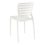 Lancaster Table & Seating Sol Cloud White Resin Side Chair