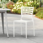 Lancaster Table & Seating Sol Cloud White Resin Side Chair