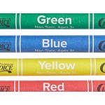 Choice 4 Pack Kids' Restaurant Crayons in Print Box - 1,000/Case Choice 4 Pack Kids' Restaurant Crayons in Print Box - 1,000/Case