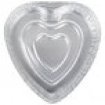 Durable Packaging 9701V Heart Shaped Foil Bake Pan - 100/Case Durable Packaging 9701V Heart Shaped Foil Bake Pan - 100/Case