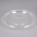 Fineline 5080-L Super Bowl Clear PET Plastic Dome Lid for 80 oz. Bowls - 5/Pack Fineline 5080-L Super Bowl Clear PET Plastic Dome Lid for 80 oz. Bowls - 5/Pack