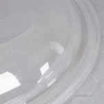 Fineline 5080-L Super Bowl Clear PET Plastic Dome Lid for 80 oz. Bowls - 5/Pack Fineline 5080-L Super Bowl Clear PET Plastic Dome Lid for 80 oz. Bowls - 5/Pack