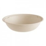 World Centric Compostable Fiber Lid for 36-64 oz. Fiber Take-Out Bowls - 300/Case