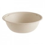 World Centric Compostable Fiber Lid for 36-64 oz. Fiber Take-Out Bowls - 300/Case