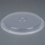 Pactiv Newspring NC737B 35 oz. Black VERSAtainer Round Microwavable Container with Lid - 150/Case