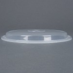 Pactiv Newspring NC737B 35 oz. Black VERSAtainer Round Microwavable Container with Lid - 150/Case