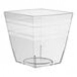 Fineline Tiny Temptations 6403-CL 5.4 oz. Tiny Tumblers Clear Plastic Cup - 200/Case
