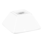 Libbey Slate 10 oz. Ultra Bright White Square Porcelain Bowl - Sample Libbey Slate 10 oz. Ultra Bright White Square Porcelain Bowl - Sample