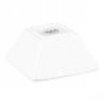 Libbey Slate 10 oz. Ultra Bright White Square Porcelain Bowl - Sample Libbey Slate 10 oz. Ultra Bright White Square Porcelain Bowl - Sample