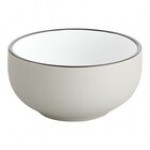 Acopa Embers 10 oz. Moss Green Matte Stoneware Bowl - Sample
