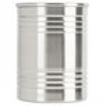 American Metalcraft SCS3 12 oz. Three Ring Silver Stainless Steel Soup Can