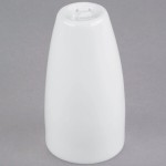 Libbey 911197037 Slenda 2.5 oz. Royal Rideau White Porcelain Pepper Shaker - 36/Case