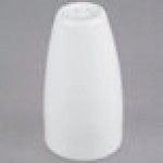 Libbey 911197037 Slenda 2.5 oz. Royal Rideau White Porcelain Pepper Shaker - 36/Case