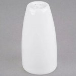Libbey 911197037 Slenda 2.5 oz. Royal Rideau White Porcelain Pepper Shaker - 36/Case