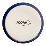 Acopa Keystone 4 oz. Azora Blue Porcelain Ramekin - 6/Pack