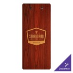Menu Solutions WDCLIP-BA Mahogany 4 1/4 Menu Solutions WDCLIP-BA Mahogany 4 1/4