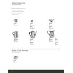 Libbey BP-200SF Belle 70 oz. Satin Finish Stainless Steel Pitcher