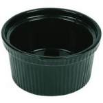 TableCraft CW1470HGN 2 Qt. Hunter Green Cast Aluminum Square Condiment Bowl